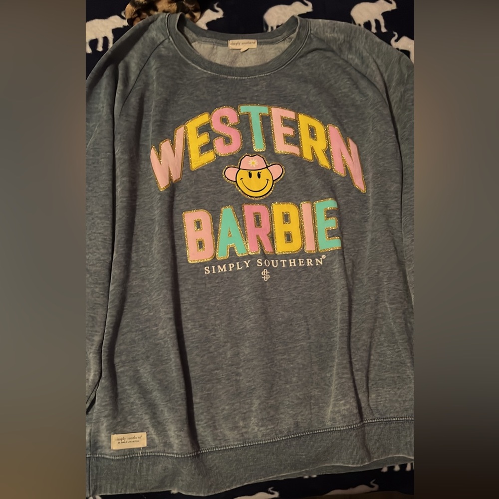 Western sweatshirt